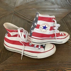 American Flag Chuck Taylors